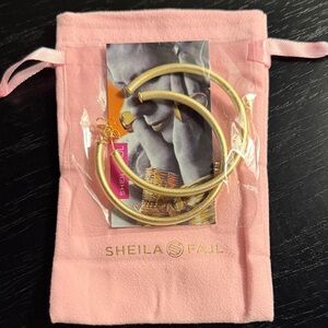 Sheila Fajl Gold Hoop Earrings